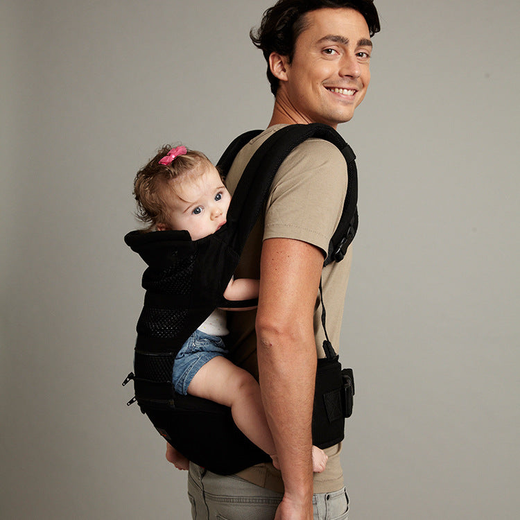 Multi-Functional Baby Waist Seat with Breathable Cotton