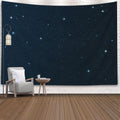 Gesmatic Starry Night Sky Tapestry Wall Hanging 80X60 Inches Aesthetic Tapastry Decor for Bedroom Living Room Dorm Stars Tapastry Large Wall Tapestry Art Indoor Wall Art